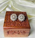 Refined 14K Gold Jewellery with Polki Details